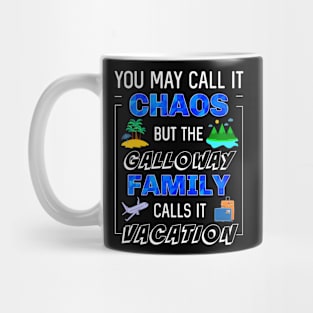 Funny Galloway Family Vacation Trip Matching Traveling Fun Mug